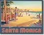 Erickson - Santa Monica Metal Tin Sign 16"W x 12.5"H