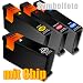 Bild: 1 kompletter Satz Kompatible 100XL / Nr.100XL Patronen mit Chip passend für Lexmark Genesis s816, Impact s300, Impact s301, Impact s302, Impact s305, Impact s305, Impact s308, Interact s602, Interact s605, Interact s608, Interpret s402, Interpret s405, Interpret s408, Intuition s505, Intution s508, Pinnacle Pro 901, Platinum Pro 905, Prestige Pro 805, Prevail Pro 705, Prospect Pro 205
