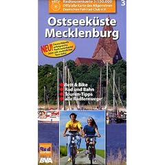 Radtourenkarten 1:150000 (ADFC): ADFC Radtourenkarten, Ostseek�ste, Mecklenburg: Nr 3