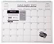 Day Runner Recycled Business Wall Calendar, Med Wall, White, 2012 (997-1)