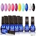 Jooniyaa 5 X 2way Dotting Pen Marbleizing Tool + 15pcs Nail Art Brush + Set of 10 Nail Striping Tape Tool Kit Set