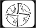 Mouse Pad with black and white, window, geography, Earth, world, spherical, globe, planet, orb