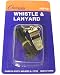 Champion Sports Metal Whistle and Lanyard
