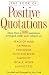 The Book of Positive Quotations
