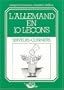 L'allemand en dix le�ons