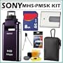 Sony MHS-PM5K/V bloggie Mobile 5MP HD Snap 360 Video Camera (Violet) with 4x Digital Zoom + 8GB Deluxe Accessory Kit