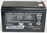 UltraTech UT1270 12V 7 Ah Sealed Lead Acid Alarm Battery UT-1270
