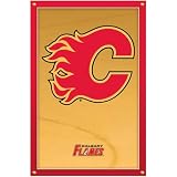 (24x36) Calgary Flames (New Logo) Sports Poster Print