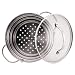 Circulon Stainless Steel Universal Steamer Insert with Glass Lid