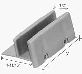 CRL 1-11/16 Wide Sliding Shower Door Bottom Guide - Package