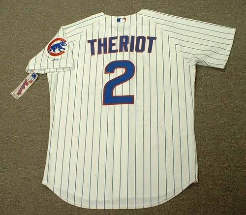RYAN THERIOT Chicago Cubs AUTHENTIC Majestic Home Baseball Jersey, 48/XL