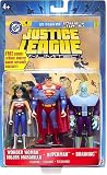 Justice League Unlimited Wonder Woman, Superman, & Brainiac Action Figure Set