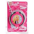 BARBIE LIGHT UP COMPACT MAKEUP MIRROR WITH LIGHTS AND SOUND