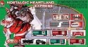 Life Like Nostalgic Heartland Express Norman Rockwell Saturday Evening Post Electric Train Set