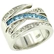 Sterling Silver Aquamarine...