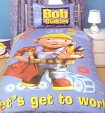 Bob The Builder Rulers Single Duvet Set OFFICIAL