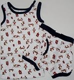 MLB Officially Licensed St. Louis Cardinals Boys' Tank and Boxer Brief Set Size 4T