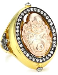Azaara "Pangea" Buddha Ring, Size 8