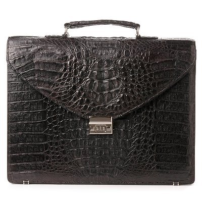 Croton Genuine Crocodile Attache Case