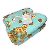 IDM Group Care Bears Fleece Baby Blanket - Light Green
