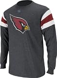 Arizona Cardinals Charcoal End of Line III Long Sleeve Jersey Shirt