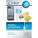 8x kristallklare Displayschutzfolie f�r Apple iPhone 5 inkl. Reinigungstuch und Rakelvon "Ecultor"