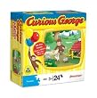Curious George 24 pc Jigsaw Puzzle Assortment by Pressman (Set of 3 Curious George Puzzles)