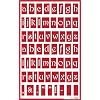 Armour Etch Over N Over Stencil Lower Case