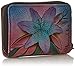Anuschka Credit Card & Business Card Holder - Genuine Leather, Hand-painted Original Artwork - Holds 11 cards