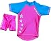Zunblock Kinder Sonnenschutzkleidung Suntop set Stars not Stripes