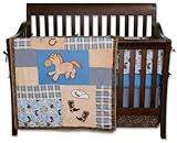 Trend Lab Cowboy Baby 4 Piece Crib Bedding Set