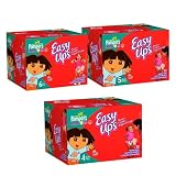 Huggies Pull-Ups Night*Time Pants, Size 3T-4T Boy, Four - 24 Count Jumbo Packs (96 Training Pants)