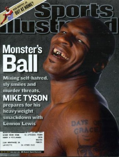 Sports Illustrated May 20, 2002 Mike Tyson, Ken Griffey Jr, Tim Duncan/San Antonio Spurs, Priest Holmes/Kansas City Chiefs
