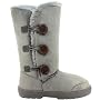 Womens Tall Fur Lined Button Thick Sole Snow Boots&hellip SoYouShoes