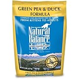 Natural Balance Green Pea and Duck Formula Cat Food, 5-Pound Bag