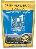 Natural Balance Green Pea and Duck Formula Cat Food, 5-Pound Bag