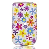 Talon Phone Shell for Blackberry 8520 Curve,9300 3G Curve (Candy Flowers)