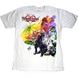 Kingdom Hearts 358/2 Days Painting Grey Adult T-shirt