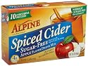 Alpine Sugar Free Spiced Cider 10 Count Packages, .14-Ounce (Pack of 12)