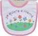 Spanish I Love Printed Bib, Pink