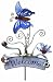 Sunset Vista Designs Enchanted Garden Collection Butterfly Motion Yard Stake