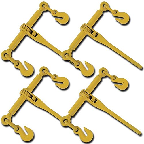 Generic MDB-US9...1364..8....Binders Chain gging Tie Down Rigging rs Ch Ratchet Load Binder ger 5/1 Set 4 PC chet Rigger 5/16