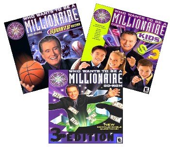 VideoGames: Who Wants to Be A Millionaire Three Pack