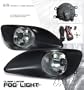Clear OEM SPEC. Fog Light - Toyota Yaris 4-Door 2006-2008 (With Wiring Kit)
