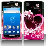 Premium - Samsung i897/Captivate Purple Love Cover - Faceplate - Case - Sna ....