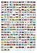 Flags of the World (Flags & Countries) Art Poster Print - 24x36