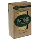 Partners Flatbread Style Crackers, Fresh Garlic, 5.8-Ounce Boxes (Pack of 6)