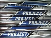 Rifle Project X 6.0 Flighted 3-PW Steel Iron Shafts .355 Taper Tip -- Set of 8 shafts rifle golf shaft