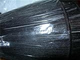 CHANDELIER, or, CANDLE LIGHTS, CLIP-ON, 6, BLACK, LAMP SHADES, for, CANDELABRA BULBS, LAMP SHADE, with BLACK, DOUBLED, FABRIC, CORDS, with WHITE LINING, LIGHT, SHADE, is 3 ACROST TOP X 5 at BOTTOM X 4 TALL, UPC609722846639