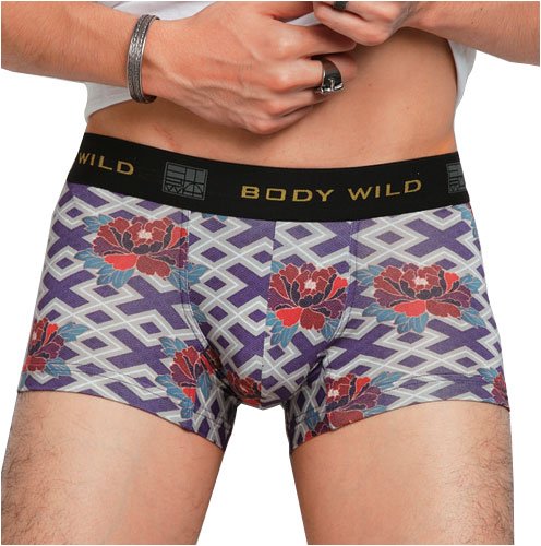 Cover image : (ボディーワイルド)BODY WILD JAPANESE STYLE ローライズボクサー ハイマルチエステルベア天 BWJ293S